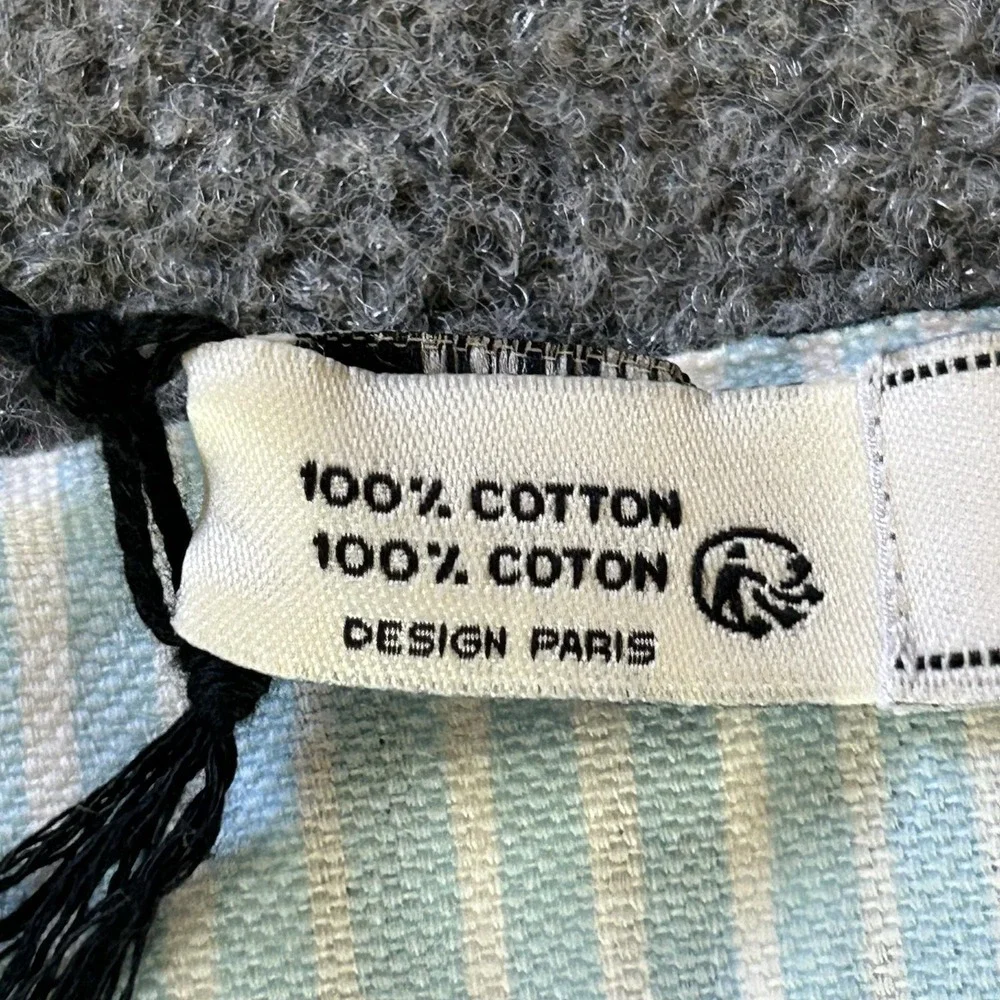 Inoui Editions Fouta Turkish Towel 40 X 70 Toucan Emerald Green Cotton Bird